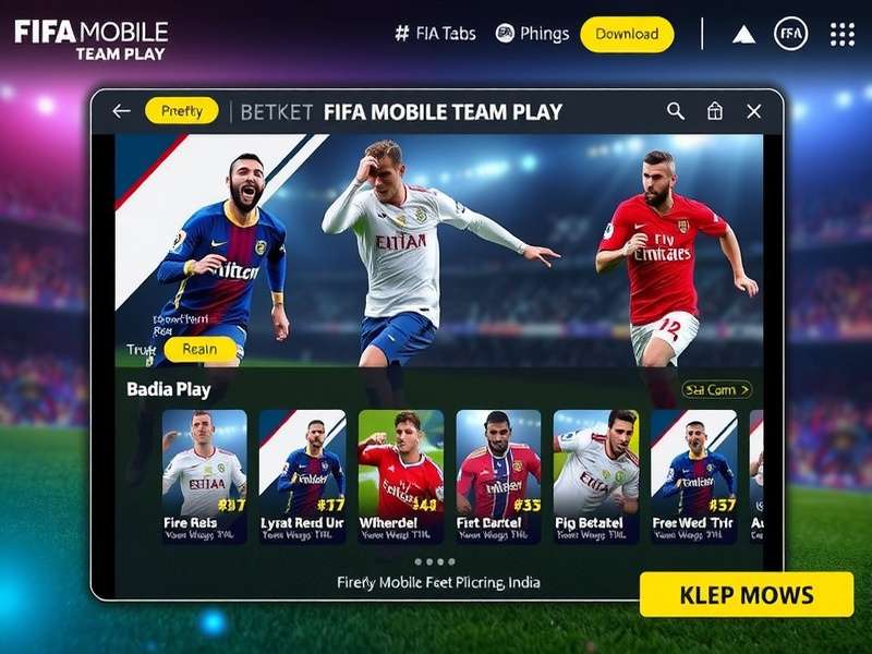 FIFA Mobile Team Play Downloads in India